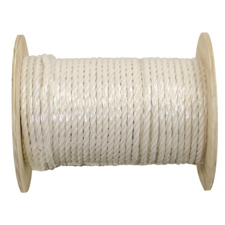 Wellington 0.5 in. x 200 ft. Twisted Cotton Rope, Natural 7468945